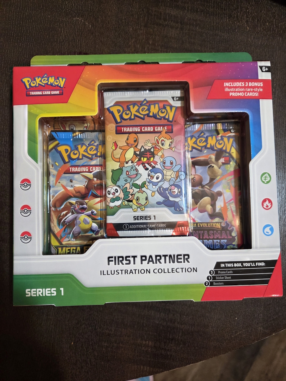 Pokemon First Partner Illustration Collection Series 1) - Authentic Sealed Box